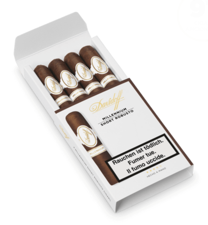 Cigare Davidoff primé Millennium Short Robusto  Davidoff of Geneva since 1911  Cigares acheter en ligne.jpeg.webp