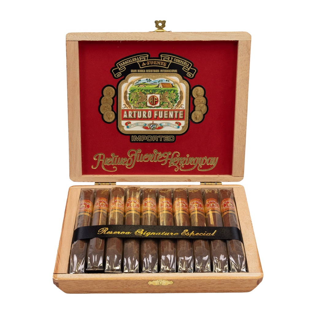 A. Fuente Hemingway Signature I Natural - 10 cigares _boite_ouverte.webp