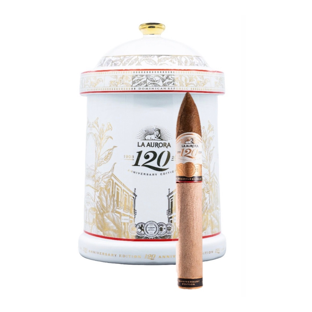 La Aurora 120th Anniversary Limited Edition Belicoso Jarre - Box