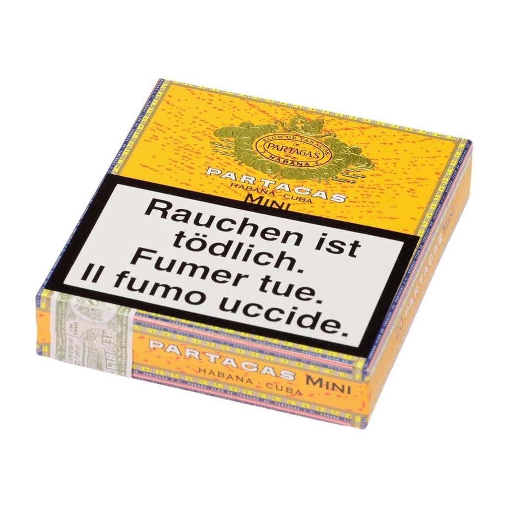 Partagas Mini Cigarillos - Box