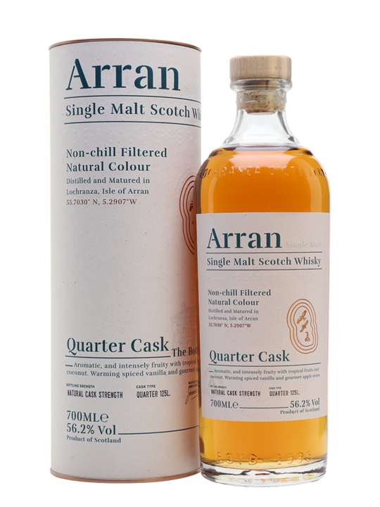 Arran Quarter Cask Island Single Malt Scotch Whisky