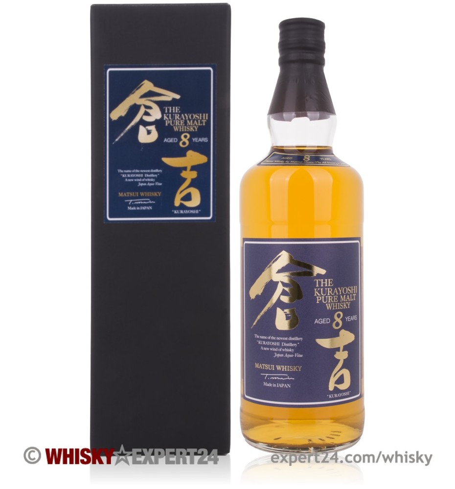The Kurayoshi 8 Year Old Whisky 70cl