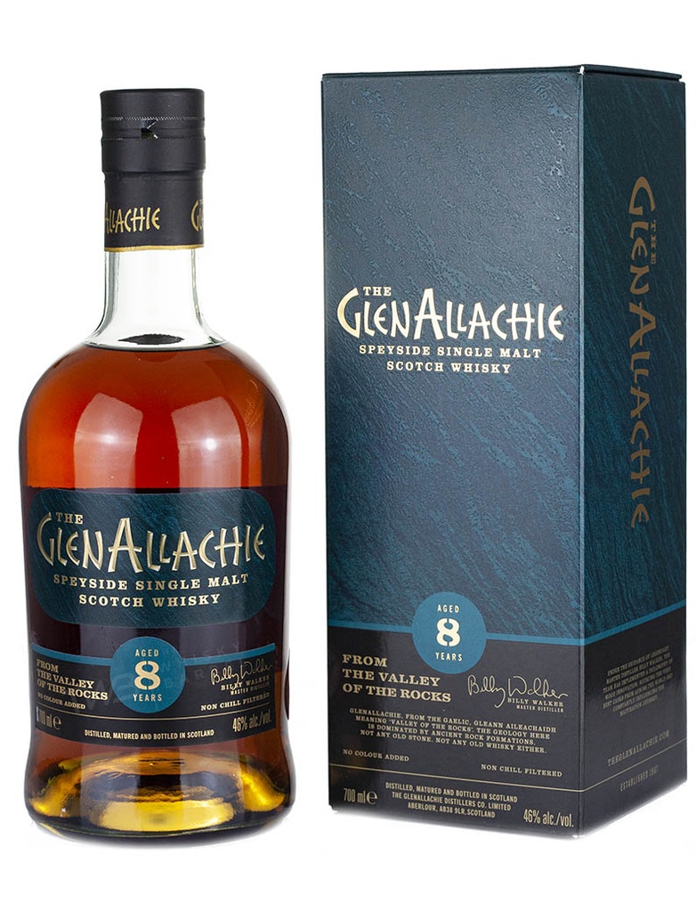 Glenallachie 8 Year Old Speyside Single Malt Scotch Whisky