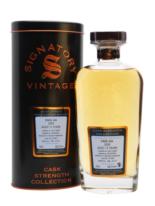 Caol Ila 2009 / 13 Year Old / Cask #321902 / Signatory Islay Whisky