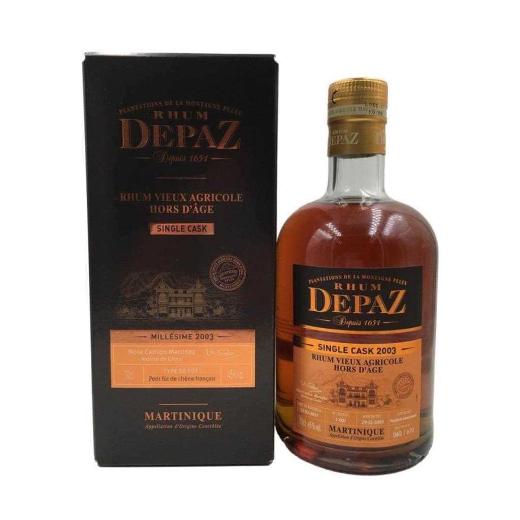 Depaz Rhum Millesime 2003 45% 0.7l
