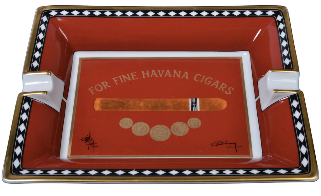 Elie Bleu Cendrier Flor Fine Havana Cigars 