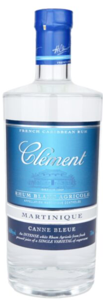 Clément Canne Bleue Single Traditional Column Rhum