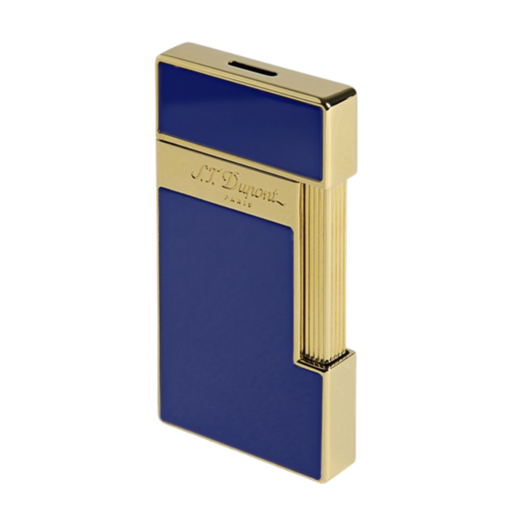 ST Dupont BQ Slimmy Laque Bleu /doré