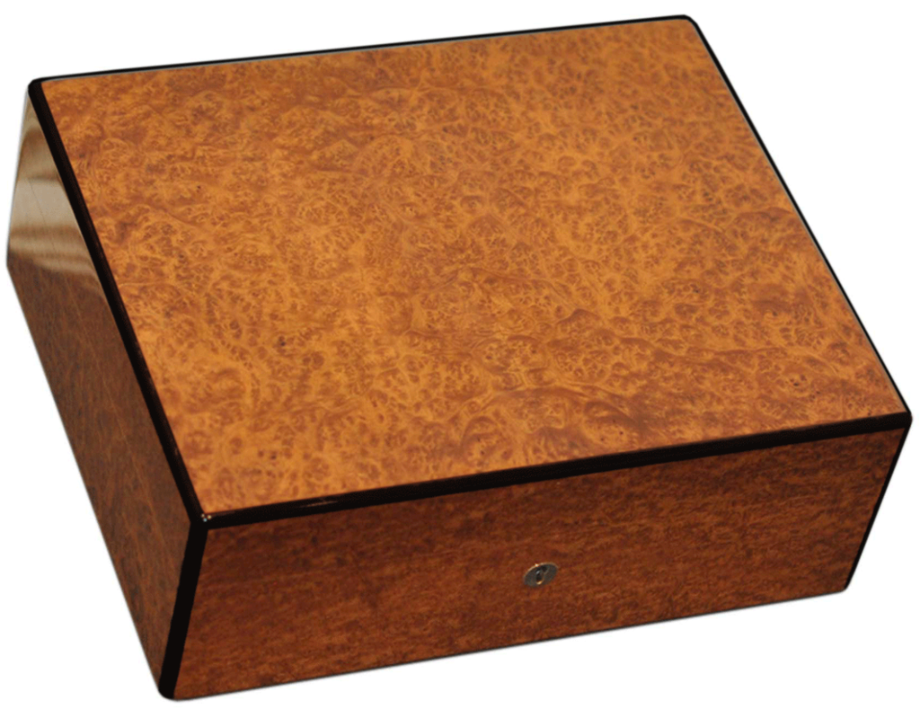 Elie Bleu Humidor Loupe d'Amboine
