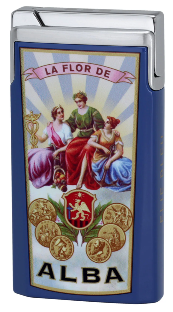 Elie Bleu Briquet La Flor de Alba Bleu