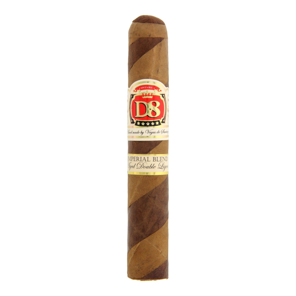 Vegas De Santiago D8 Robusto Barber Pole - Box