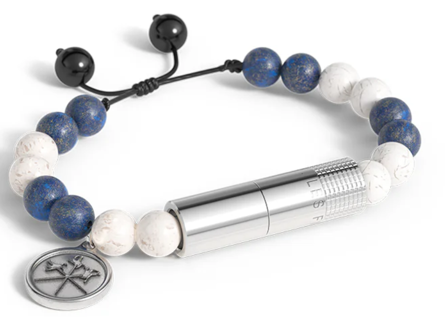 Les Fines Lames Punch Bracelet Caribe II Blue