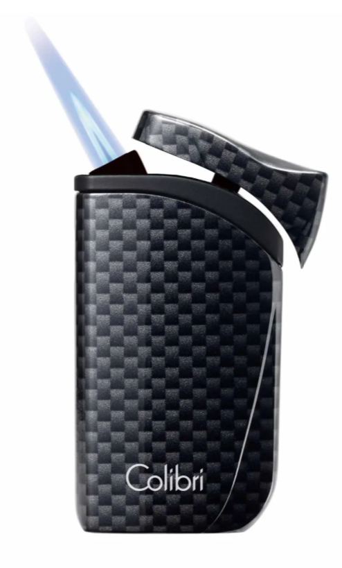 Colibri Lighter Falcon Carbon Fiber Black