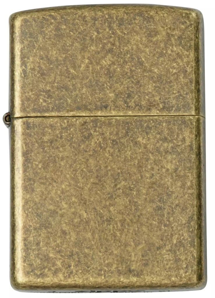 Zippo Black Antique Brass