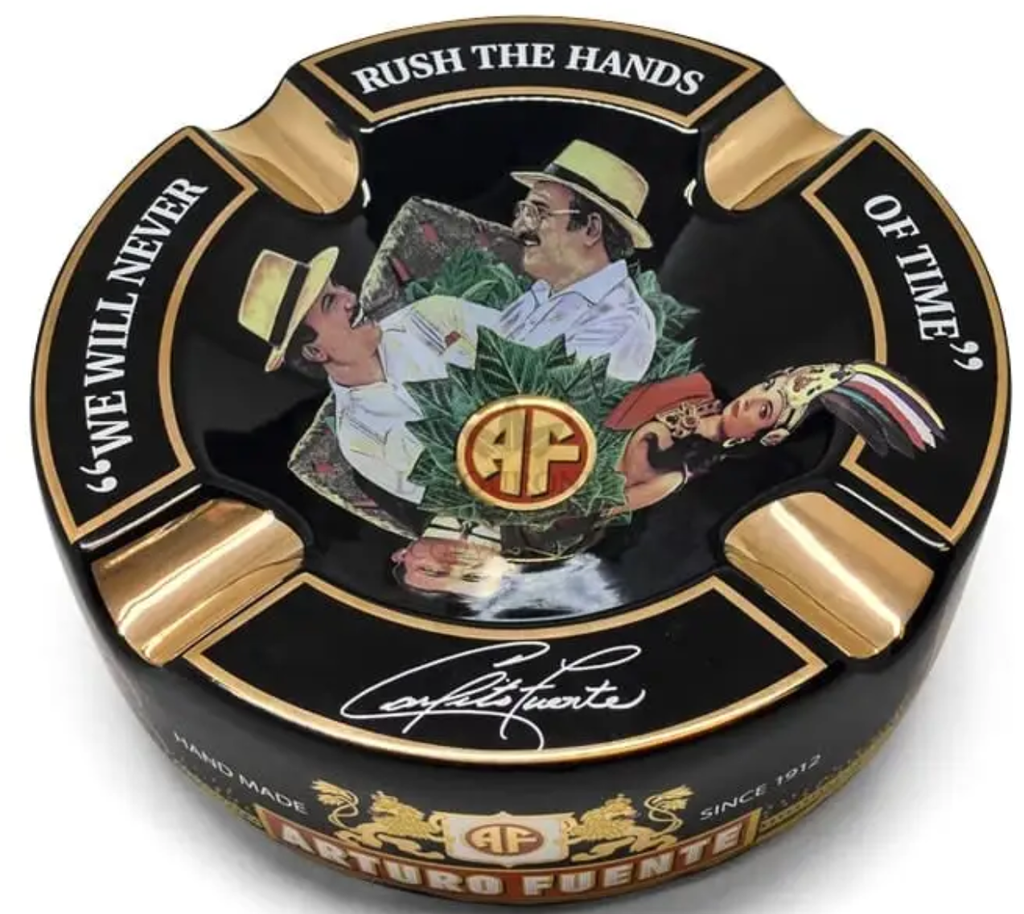 Cendrier Arturo Fuente 4 cigares Noir