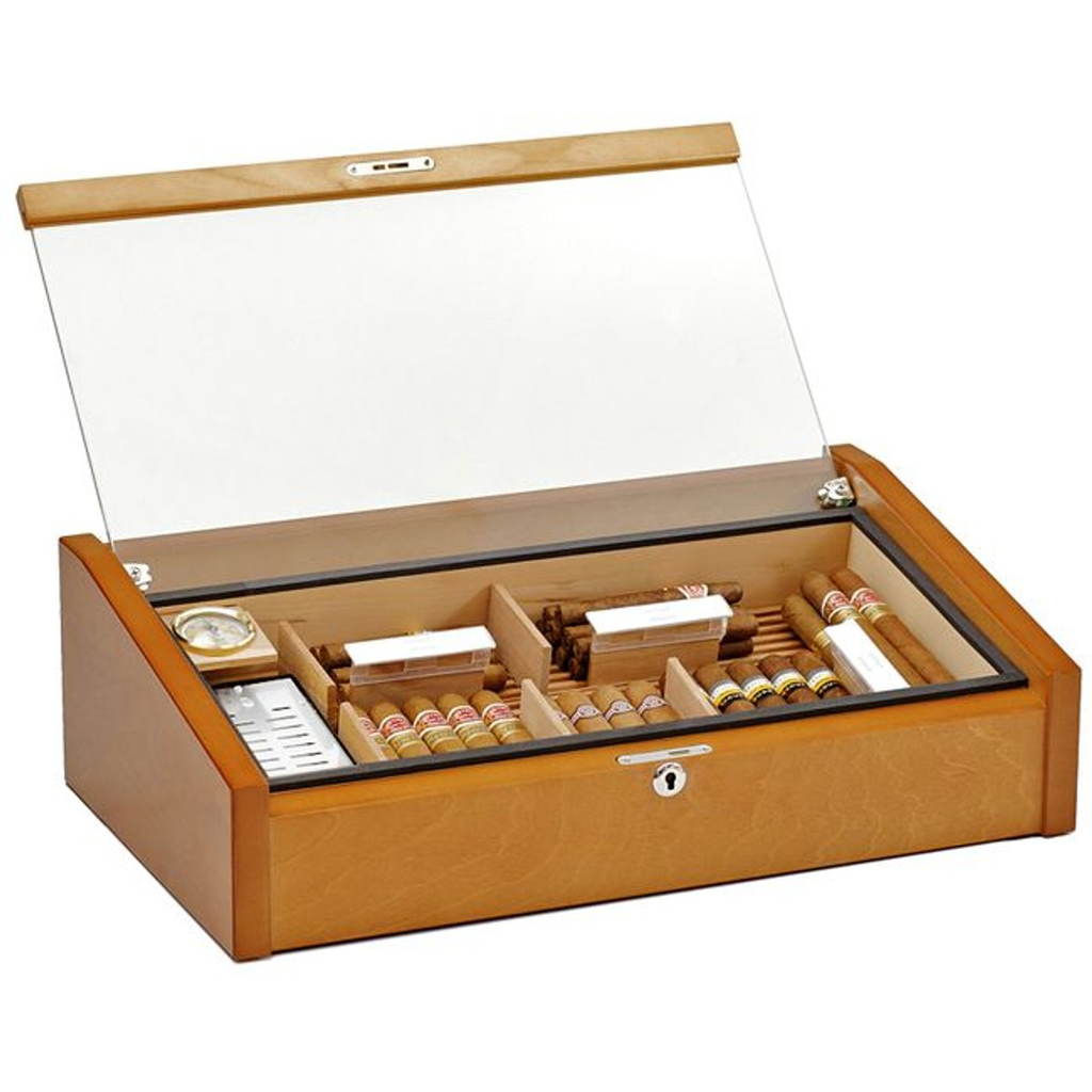 Adorini Vega Deluxe Display Humidor Brown
