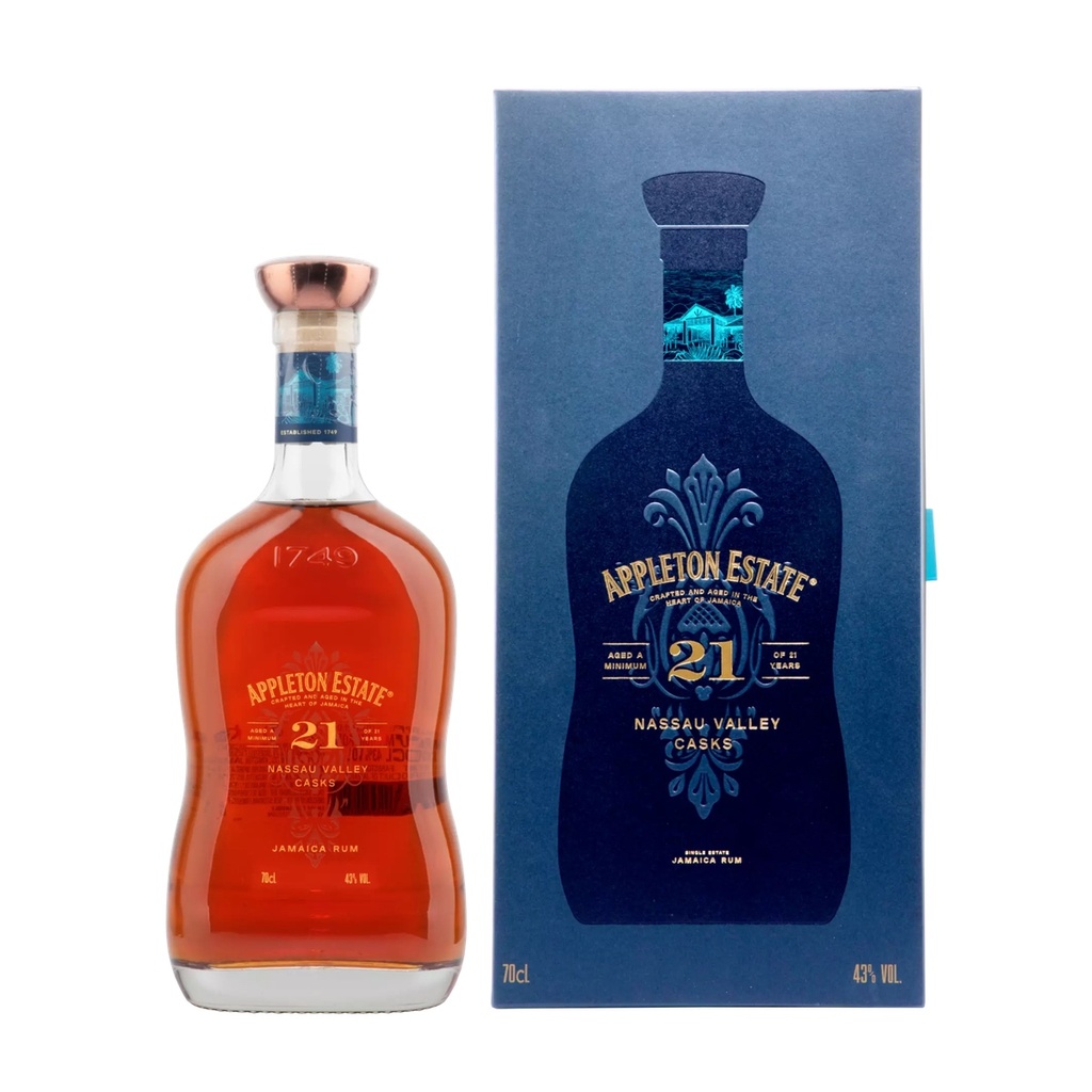 Appleton Estate 21 Ans Nassau Valley Casks