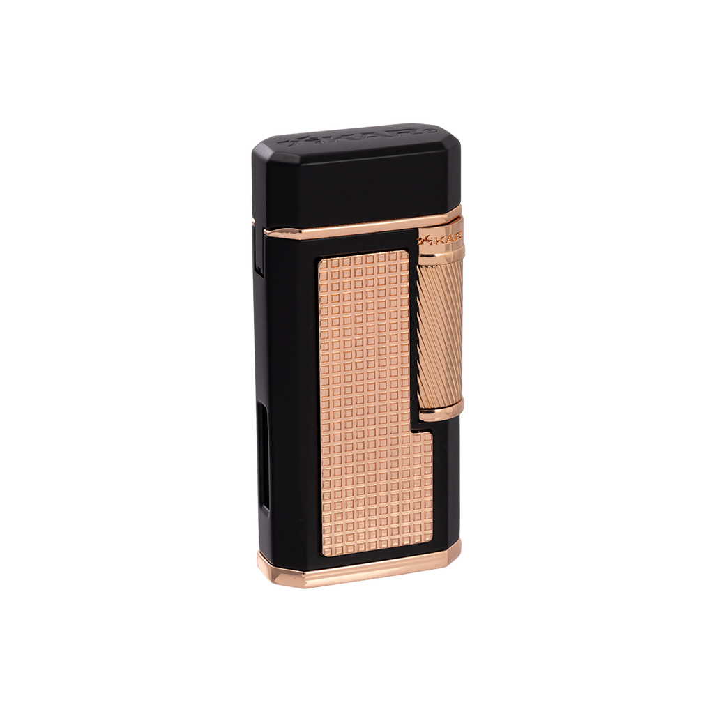 Xikar Ardore Soft Flame Lighter Black & Rose