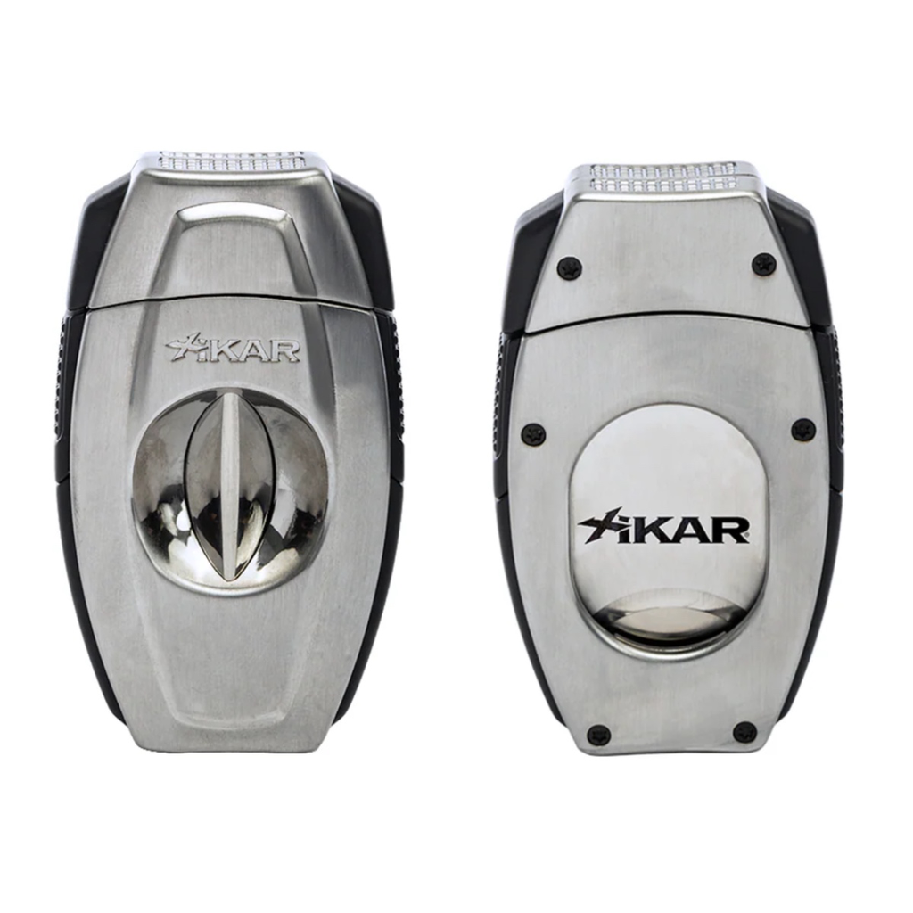 Xikar Flip Dual Cutter Brushed Chrome