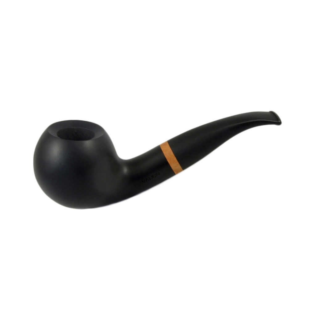 [1837] Pipe Vauen Olaf Noire Matt Bague bois