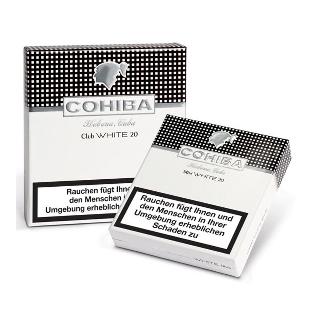 Cohiba Mini White Cigarillos - Box (5x20)