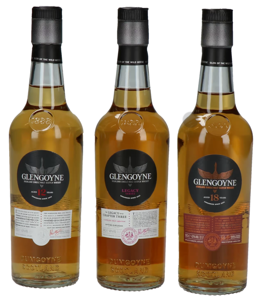 Glengoyne Time Capsule (12yo/Legacy C2/18yo)