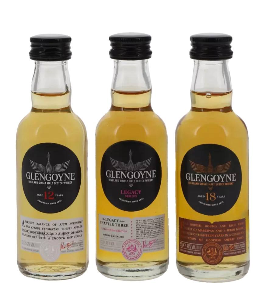 Glengoyne Time Capsule (12yo/Legacy C2/18yo) 3x5cl