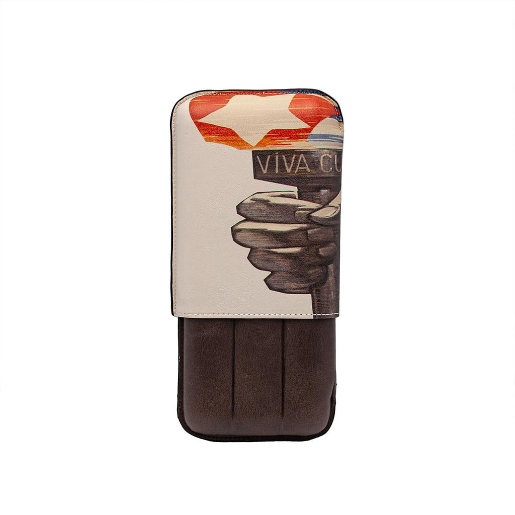 Recife Etui 3 Cigares Viva Cuba Bourbon