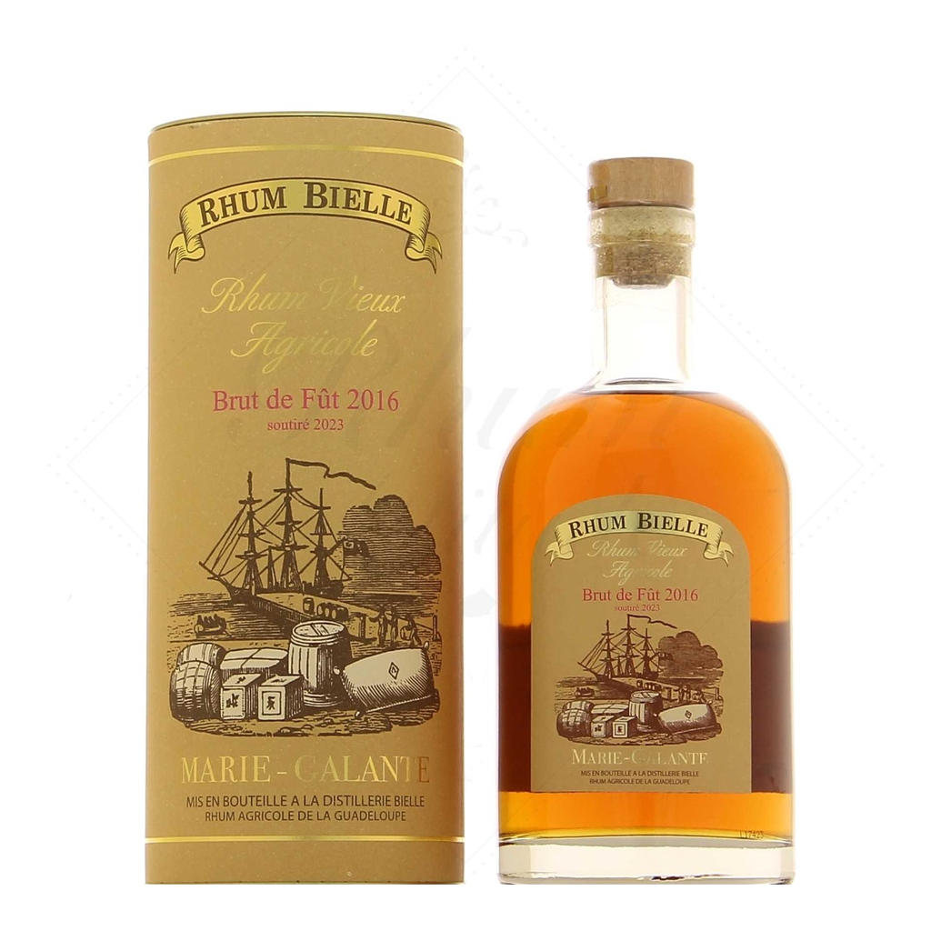 Rhum Vieux Bielle 2016 Brut De Fût 54.2%