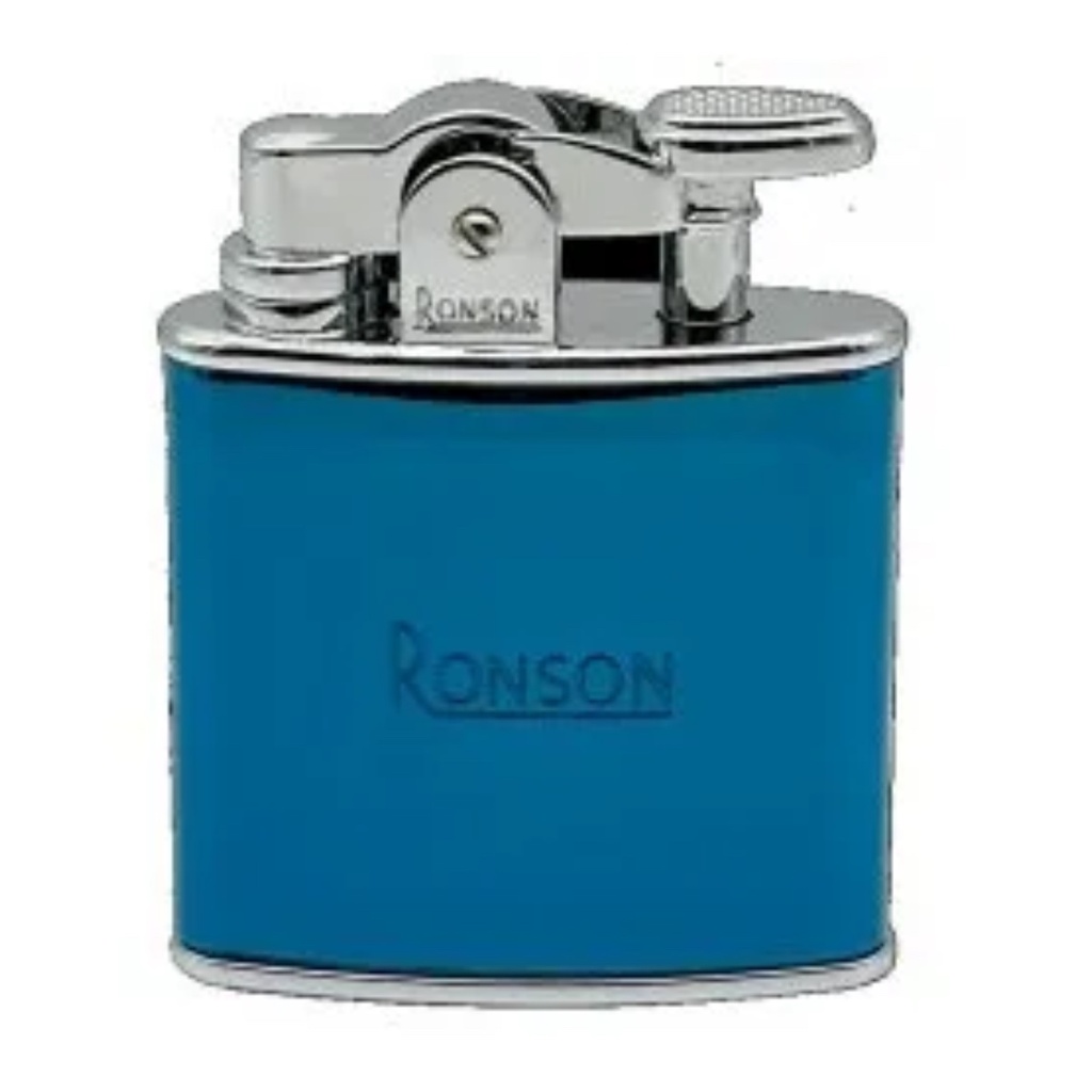 Briquet Ronson Nostalgia Jet Bleu