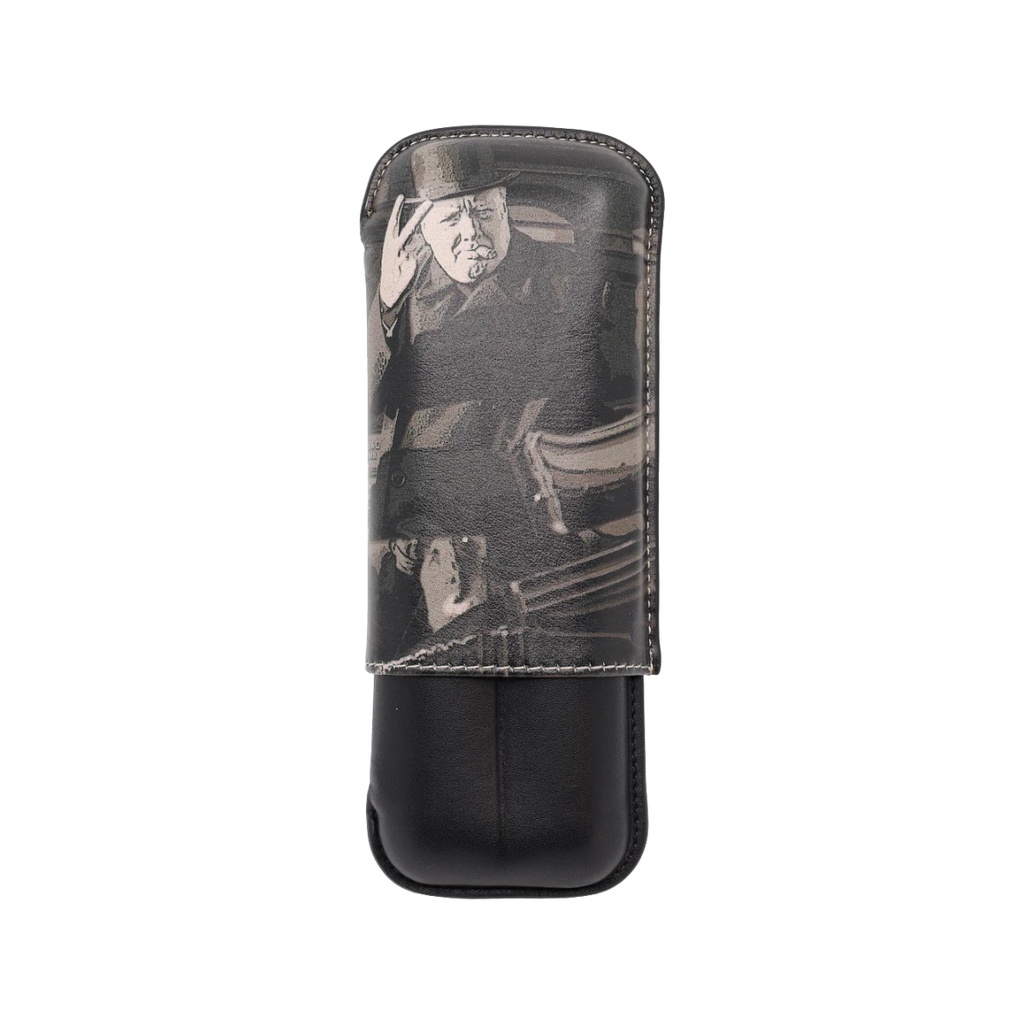 Recife Etui 2 Cigares Churchill Black Dalia